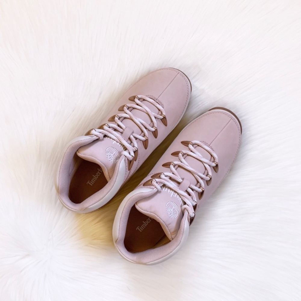 Timberland Euro Sprint Mid Hiker In Light Pink - Picture 6 of 8